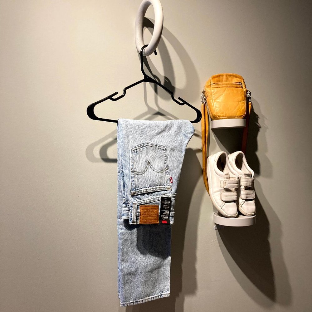 nwt LEVIS — 26 Wedgie Montgomery Baked